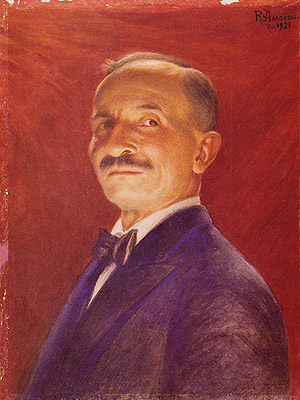 Self-Portrait 1921 Rodolfo Amoedo (1857-1941)  Museu Nacional de Belas Artes Brasil